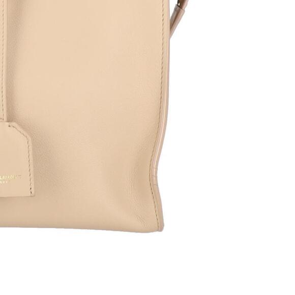 SAINT LAURENT Navy Blue Cabas Leather Handbag - Picture 8 of 10